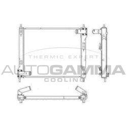 Chladič motora AUTOGAMMA 105992