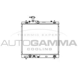 Chladič motora AUTOGAMMA 107127