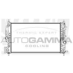Chladič motora AUTOGAMMA 107234