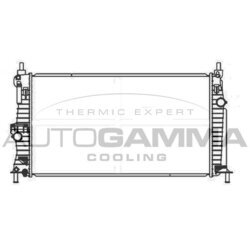 Chladič motora AUTOGAMMA 107425