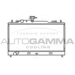 Chladič motora AUTOGAMMA 107426