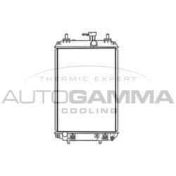 Chladič motora AUTOGAMMA 107728