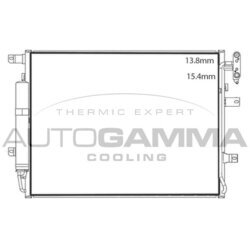 Kondenzátor klimatizácie AUTOGAMMA 107905
