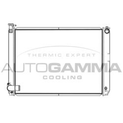 Chladič motora AUTOGAMMA 107909