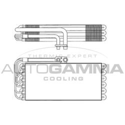 Výparník klimatizácie AUTOGAMMA 112184
