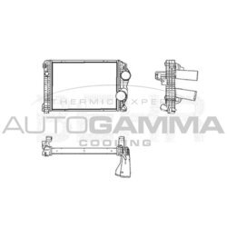 Chladič plniaceho vzduchu AUTOGAMMA 404388