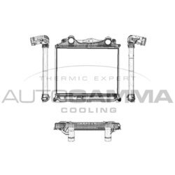 Chladič plniaceho vzduchu AUTOGAMMA 404752