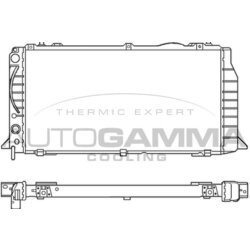 Chladič motora AUTOGAMMA 100046