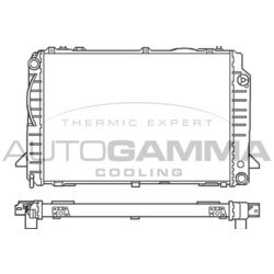 Chladič motora AUTOGAMMA 100051