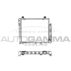 Chladič motora AUTOGAMMA 101319