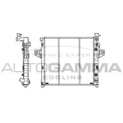 Chladič motora AUTOGAMMA 102134
