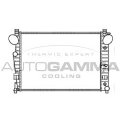 Chladič motora AUTOGAMMA 102167