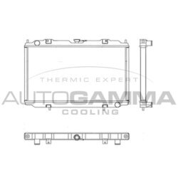 Chladič motora AUTOGAMMA 102187