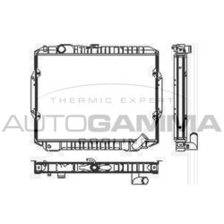 Chladič motora AUTOGAMMA 103190
