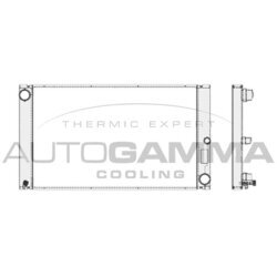 Chladič motora AUTOGAMMA 103392