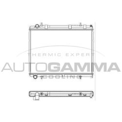 Chladič motora AUTOGAMMA 103571