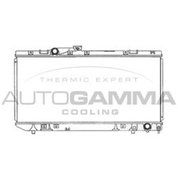 Chladič motora AUTOGAMMA 103670