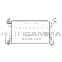 Chladič motora AUTOGAMMA 104126