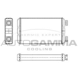 Výmenník tepla vnútorného kúrenia AUTOGAMMA 104616