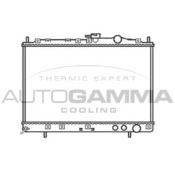 Chladič motora AUTOGAMMA 104655