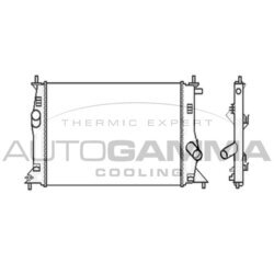 Chladič motora AUTOGAMMA 104674