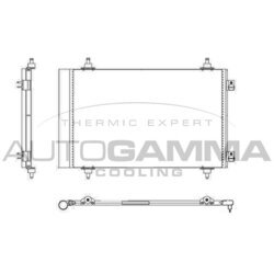 Kondenzátor klimatizácie AUTOGAMMA 105022