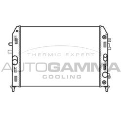Chladič motora AUTOGAMMA 105168
