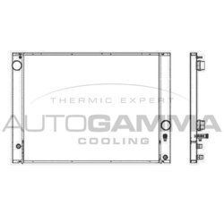 Chladič motora AUTOGAMMA 105251