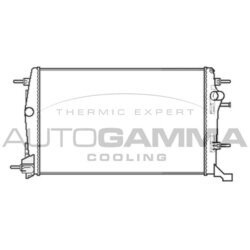 Chladič motora AUTOGAMMA 105608