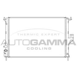 Chladič motora AUTOGAMMA 105783
