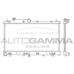 Chladič motora AUTOGAMMA 105927