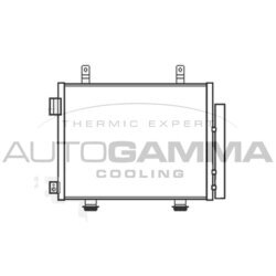 Kondenzátor klimatizácie AUTOGAMMA 105973