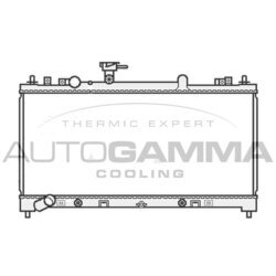 Chladič motora AUTOGAMMA 107039