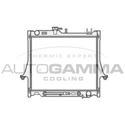 Chladič motora AUTOGAMMA 107045