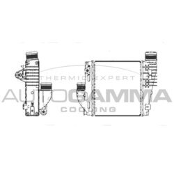 Chladič plniaceho vzduchu AUTOGAMMA 107305