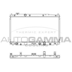 Chladič motora AUTOGAMMA 107452