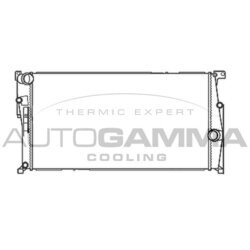 Chladič motora AUTOGAMMA 107464