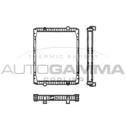 Chladič motora AUTOGAMMA 401038