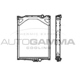 Chladič motora AUTOGAMMA 404986
