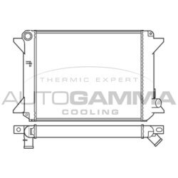 Chladič motora AUTOGAMMA 100168