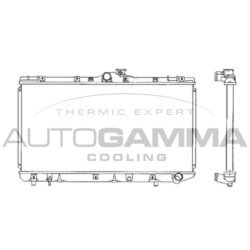 Chladič motora AUTOGAMMA 101273