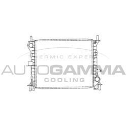 Chladič motora AUTOGAMMA 102074