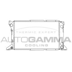 Chladič motora AUTOGAMMA 102088