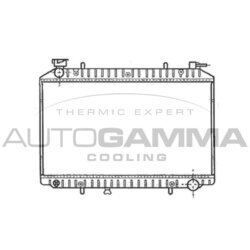 Chladič motora AUTOGAMMA 102205