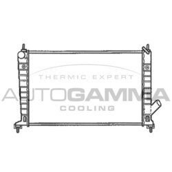 Chladič motora AUTOGAMMA 102301