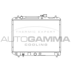 Chladič motora AUTOGAMMA 102320