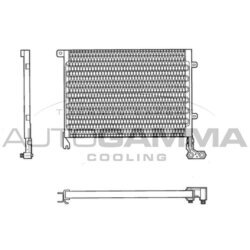 Kondenzátor klimatizácie AUTOGAMMA 102631