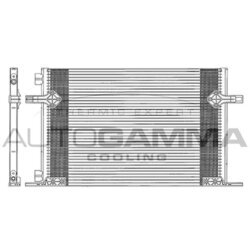 Kondenzátor klimatizácie AUTOGAMMA 102843