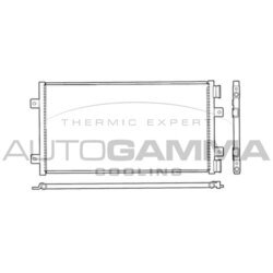 Kondenzátor klimatizácie AUTOGAMMA 103234