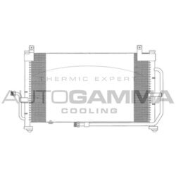 Kondenzátor klimatizácie AUTOGAMMA 103278